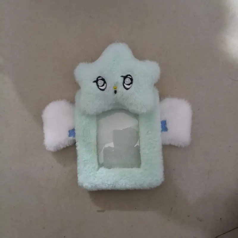 

Cartoon Cute NCT Wicku Stars Plush Photocard Case Bag Pendant Student Card Holder Idol Photos Protective Cover