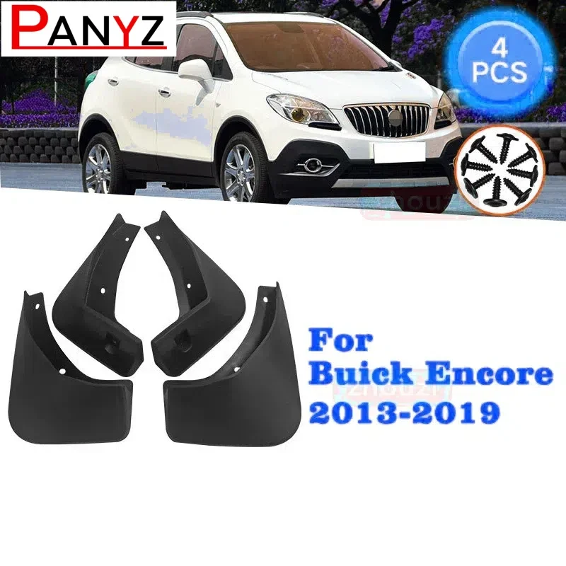 For Opel Mokka X Vauxhall Buick MK2  2013-2020 Mudflaps Splash Guards Front Rear Set Mud Flaps Mudguards 2014 2015 2016 2017