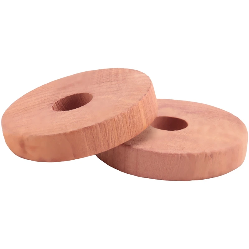 50 Pack Cedar Wood Rings Moth For Clothes,Aromatic Cedar Blocks,For Closets And Drawers, Clothes Storage Protector