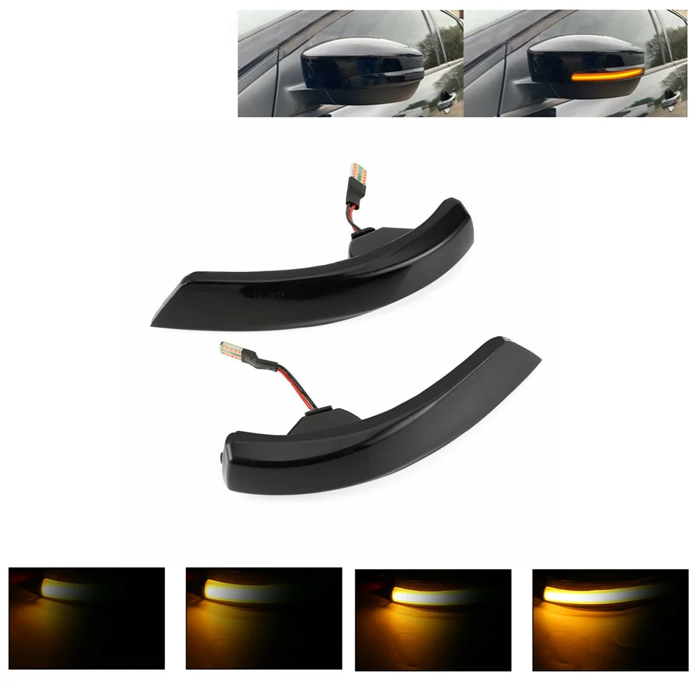 

Turn Light For Ford Focus 2 MK2 MK3 For Mondeo MK4 EU Dynamic Turn Signal Light Side Mirror Indicator Sequential Blinker Lamp