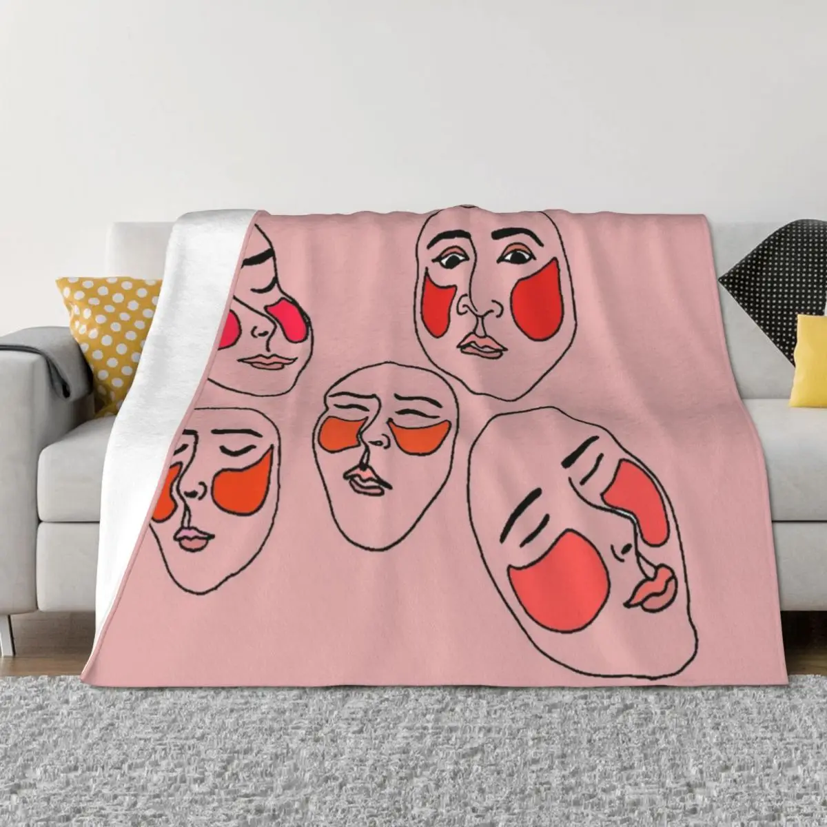 

Blush Throw Blanket valentine gift ideas blankets ands Beach Blankets