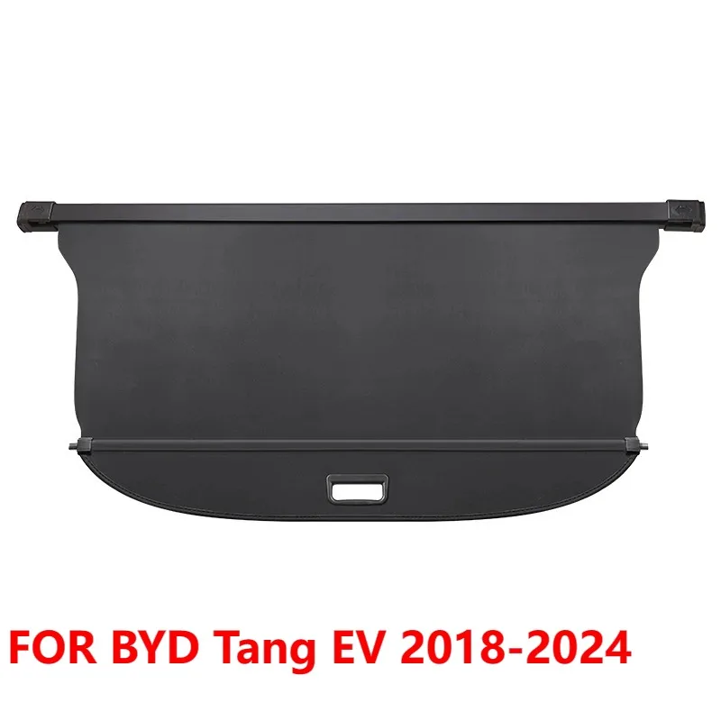 For BYD Tang EV 2018-2024 Folding Trunk Cargo Cover with Waterproof Leather Interior Auto Accessory