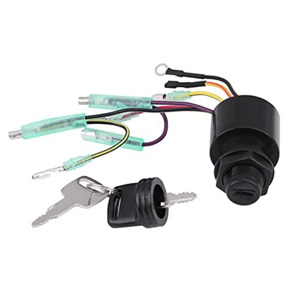 Innovative Boat Motor Ignition Key Switch for Mercury 3 Position with Push to Choke Built to Withstand Marine Environments