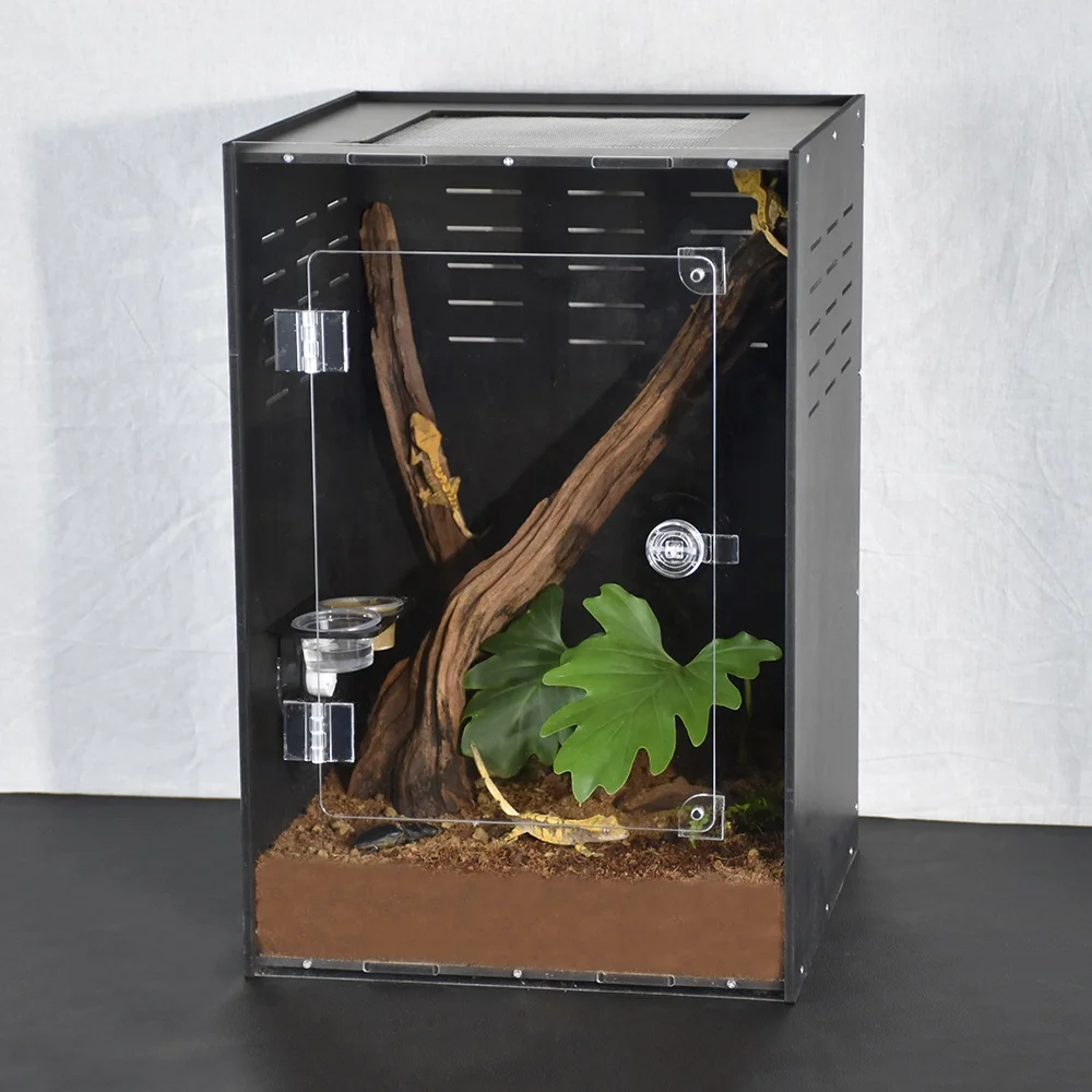 

Акриловый террариум для гекконов из ПВХ: прозрачный, с непревзойденной прочностью, для разведения древесных рептилий