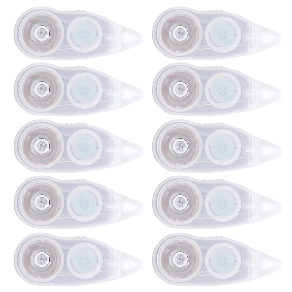 10 قطعة شريط تصحيح أسطوانة ناعمة ممتازة للمدرسة والمكتب والمنزل حزمة طويلة الأمد شريط لاصق القرطاسية #4