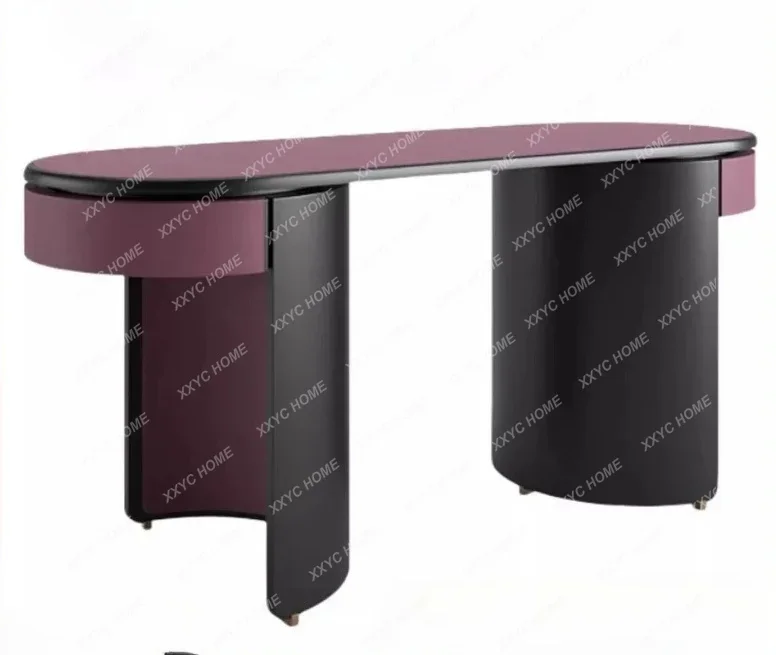 Minimalist paint desk Modern simple home desk Writing desk