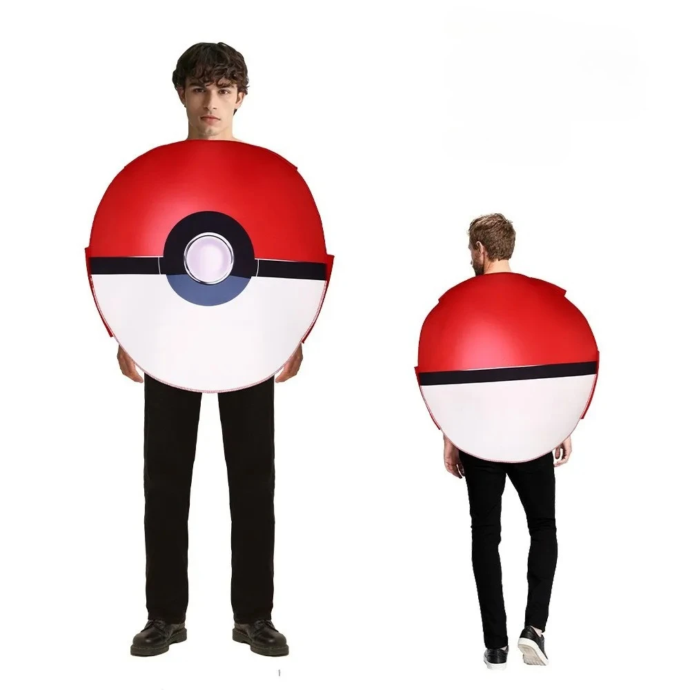 

Halloween Pokeball Cosplay Fantasy Costumes Anime New Year Clothing Toys Bodysuit Theme Party Role Playing Outfits For Unisex