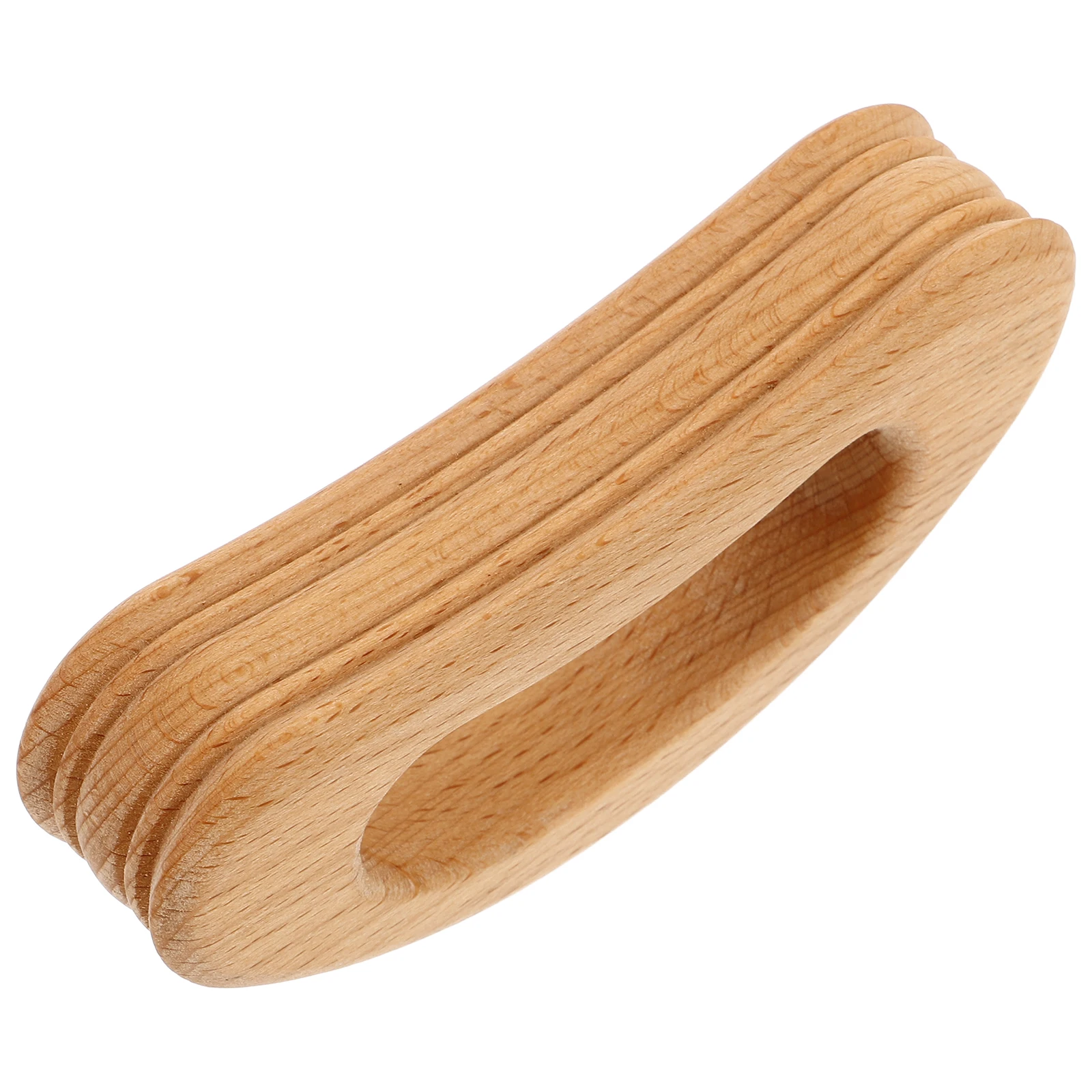 

Wooden Neck Neck Shoulder Massager Deep Groove Handheld Tool for Portable Back Scraper Massage Aid