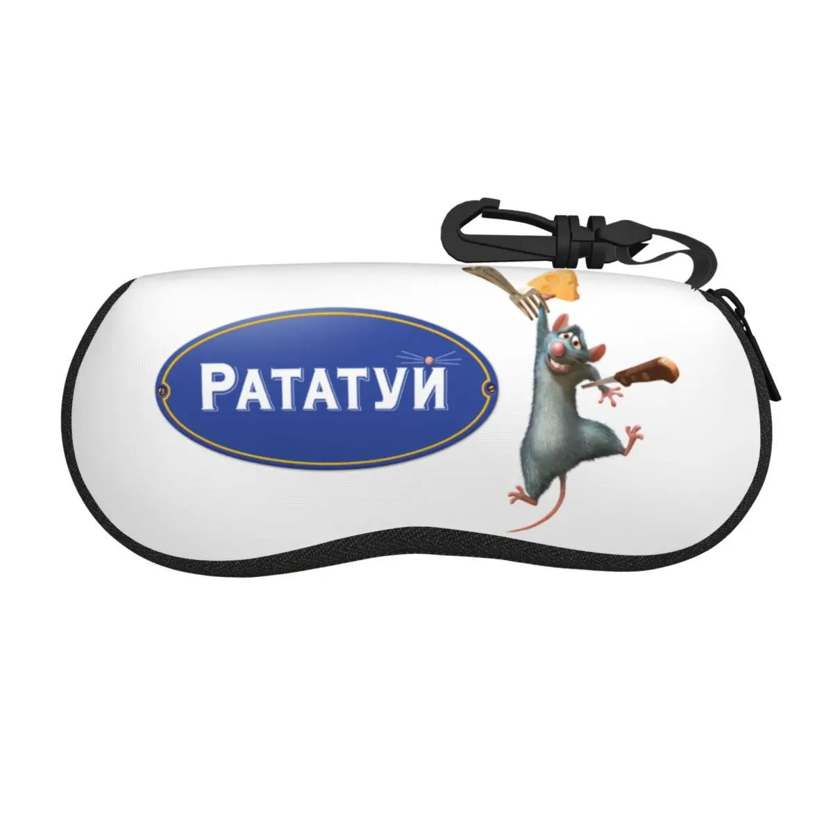 

Custom Ratatouille Remy Cartoon Movie Shell Glasses Case Unisex Cool Eyeglasses Case Sunglasses Protector Box