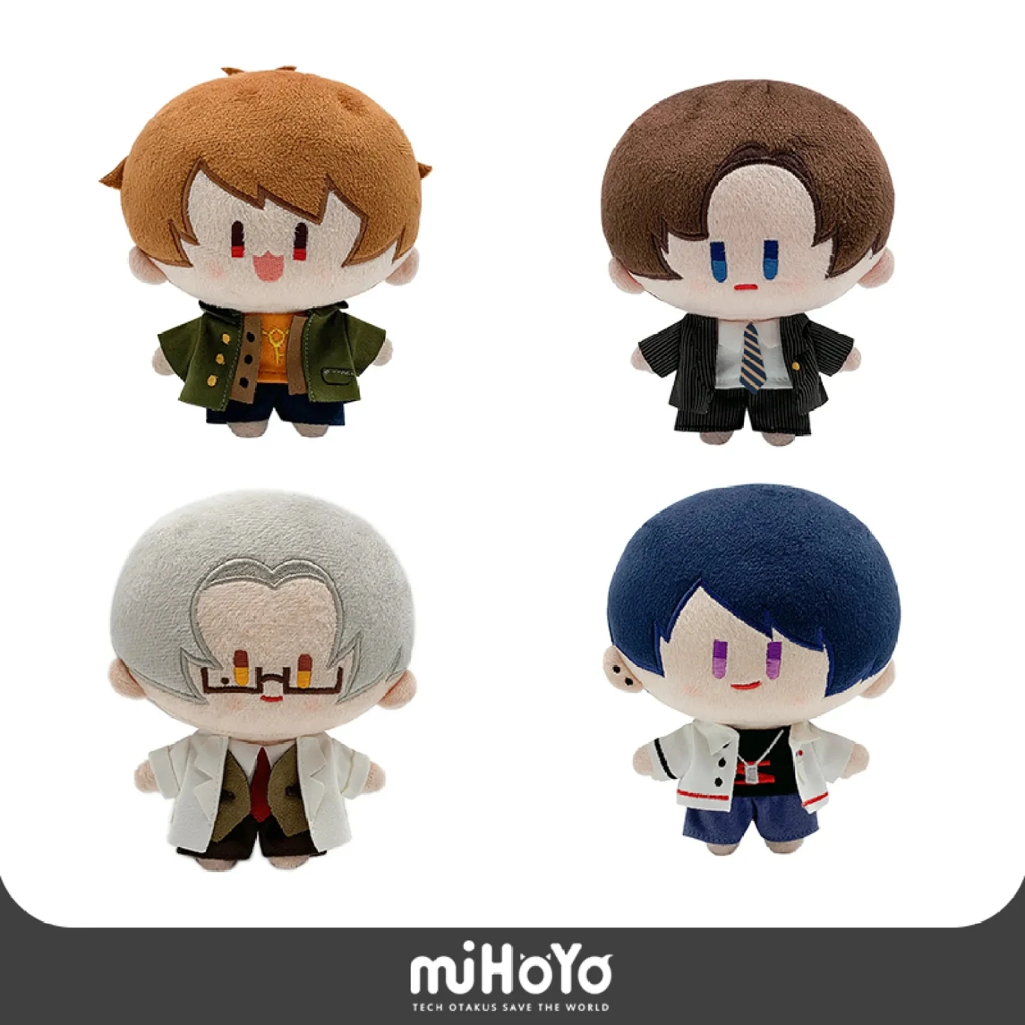 [Genuine] miHoYo gioco lacrime di Themis personaggio peluche cuscino Luke Artem Vilhelm Marius 16CM ciondolo Anime Plushie regali di natale