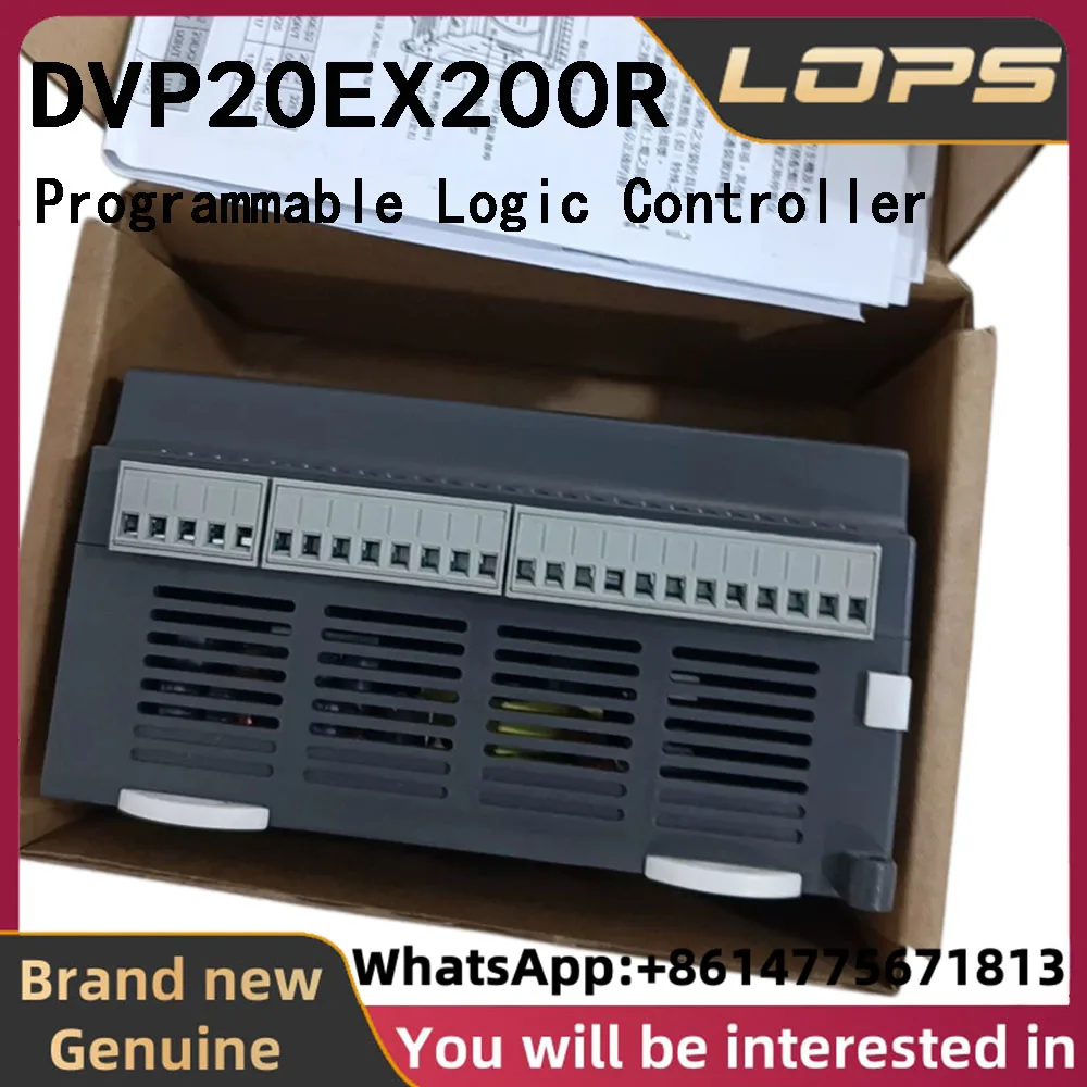 DVP20EX200R brand new original Delta Programmable Logic Controller in stock, welcome to inquire.