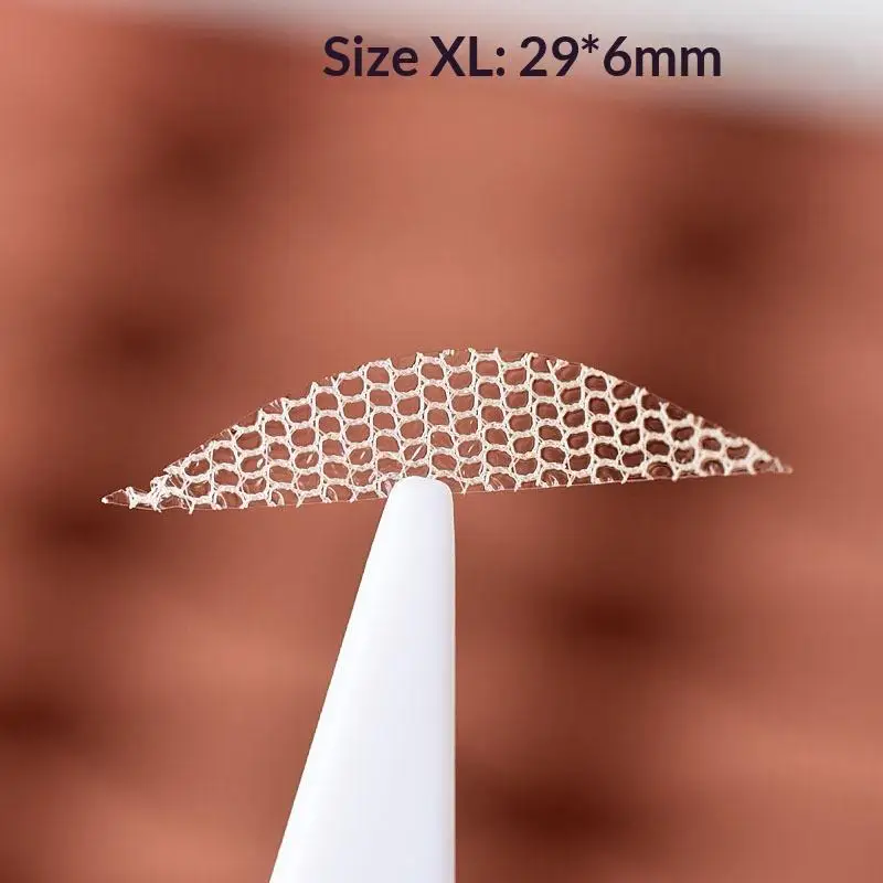 Invisible Fiber Eye Lift Stickers Waterproof Breathable Double Eyelid Tape Lift Sagging Eyelids Lace Mesh Eyelid Sticker Eyelid