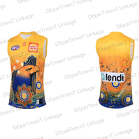 2024 New Arriavl Summer A.F.L West Coast Eagles 2024 Indigenous Guernsey Jersey Oversized loose Vest For Adult/Kids Kit