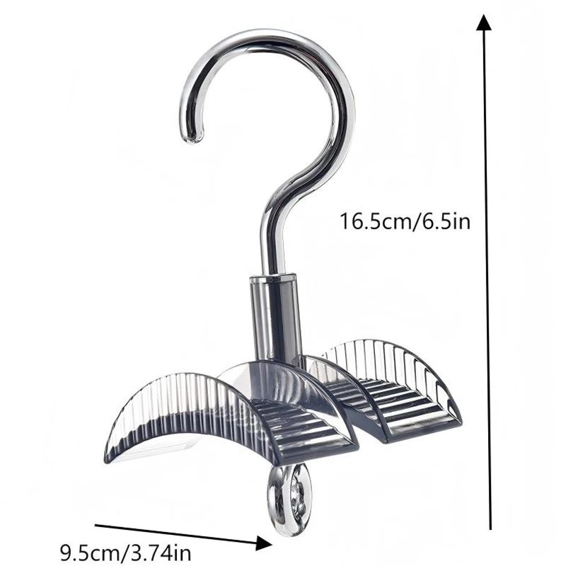 360 Rotating Multifunctional Hanger Punch Free Bag Scarf Coat Hook Household Wardrobe Storage Organizer view 6