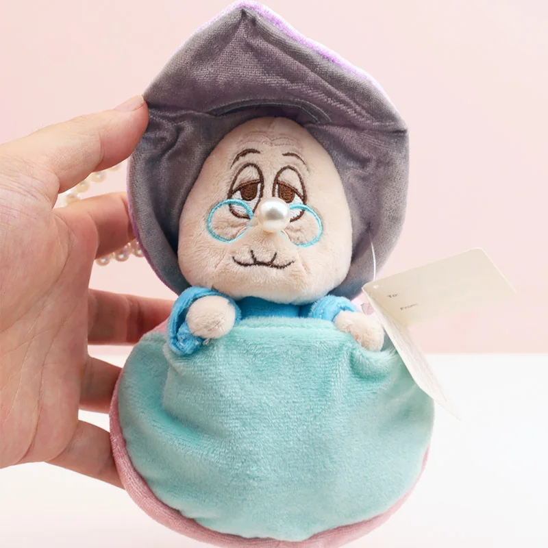 Llavero suave de la abuela Oyster para bolsos, peluches de la película Disney Alicia en el País de las Maravillas, juguetes de anime, muñecos bonitos, novedad