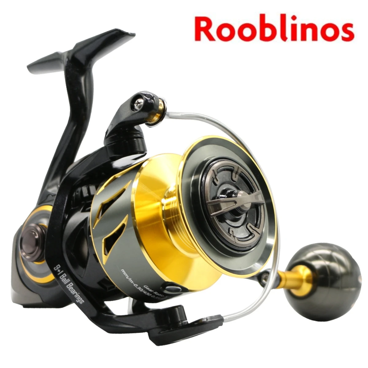 Rooblinos SW Spinning Reel Ultralight Carbon Fiber Surf Reel 30kg Max Drag Saltwater Freshwater Fishing Wheel Tackle Reels