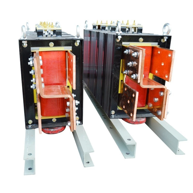 Multimagnetic circuit transformer switch test transformer, four-magnetic circuit operation characteristic high current generator