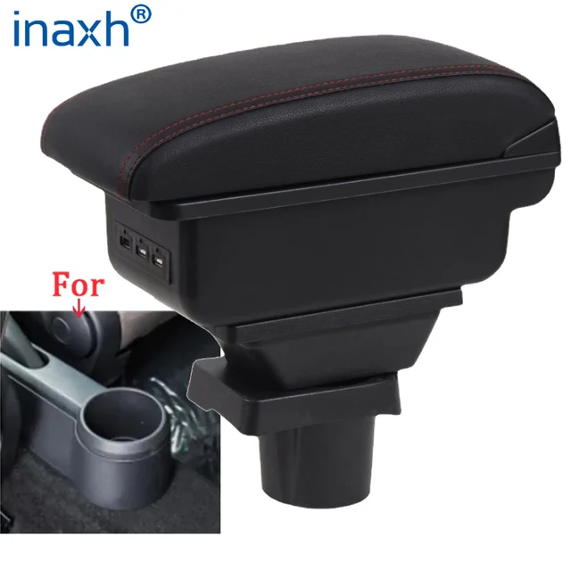 Do Volkswagen UP Podłokietnik Do Skoda Citigo VW UP Seat Mii Podłokietnik samochodowy Konsola Schowek Uchwyt na kubek Akcesoria samochodowe