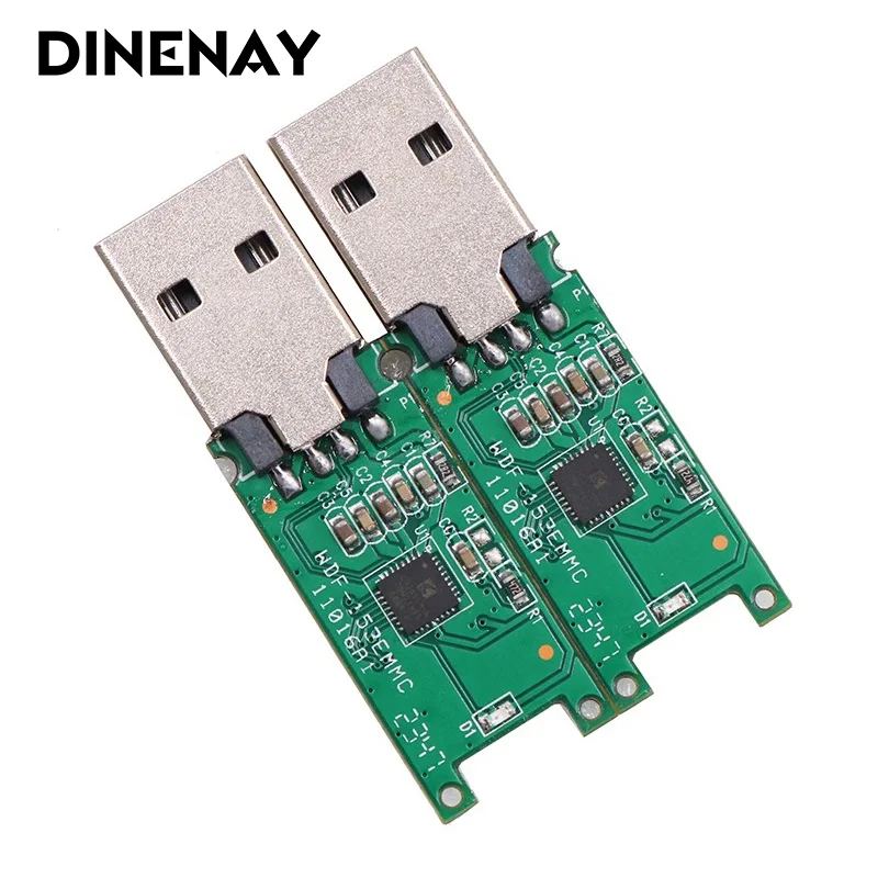 Adaptor USB 2.0 eMMC BGA169 153 eMCP Papan Utama PCB tanpa Memori Flash