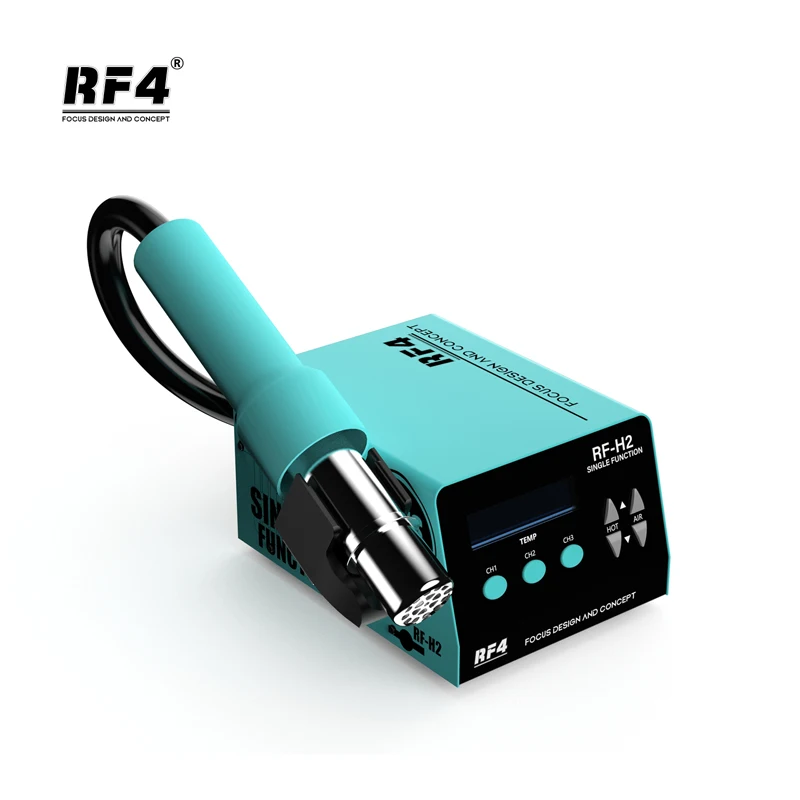 RF4 New1000W Fast Desoldering Hot Air Gun Soldering Station Digital Display Intelligent BGA Rework Station To PCB Chip Repair H2