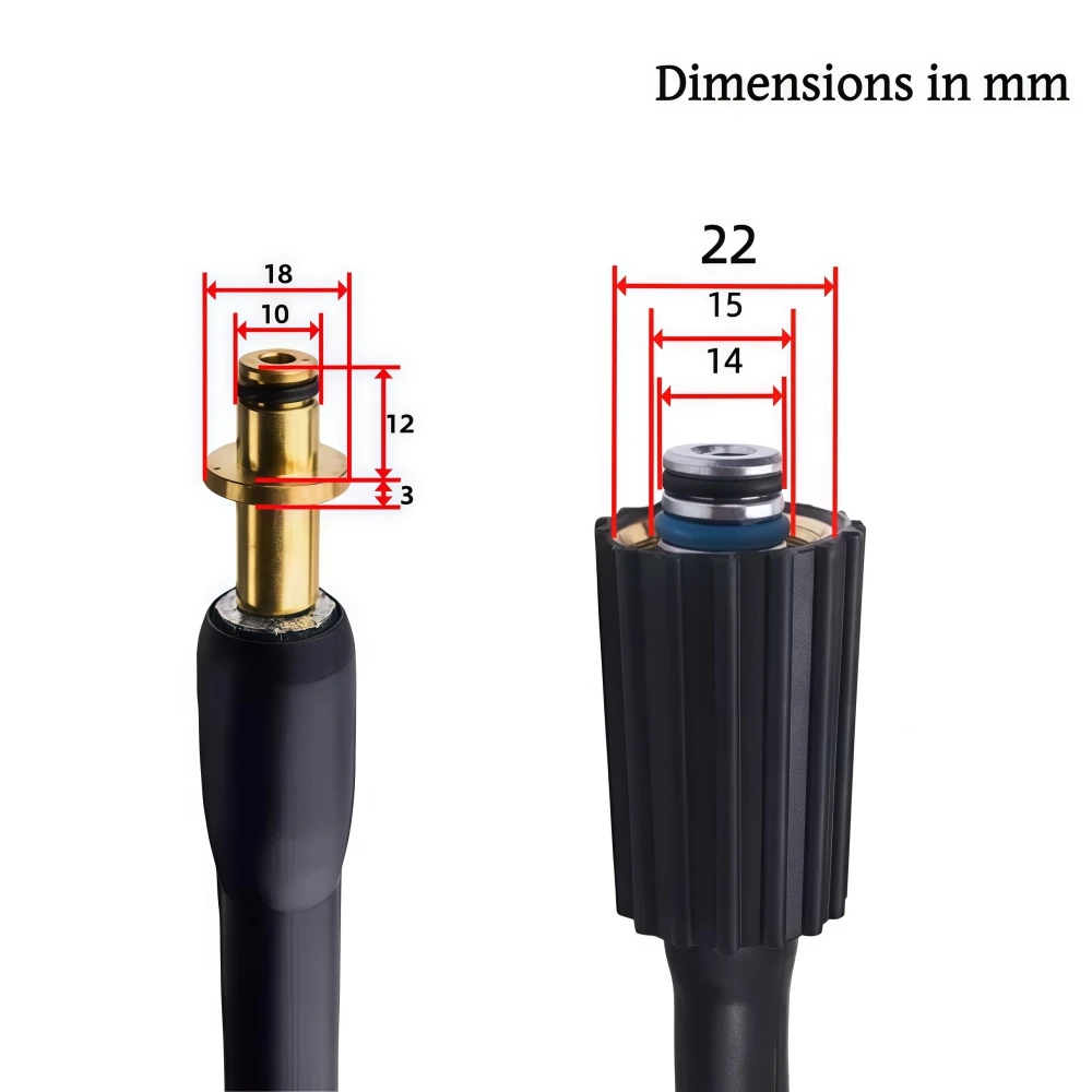 5-30 Meters Car Wash Hose 6090psi Pressure Cleaning Machine Hose Water Cleaning Extension Hose Water Hose For Karcher K2 K5.20