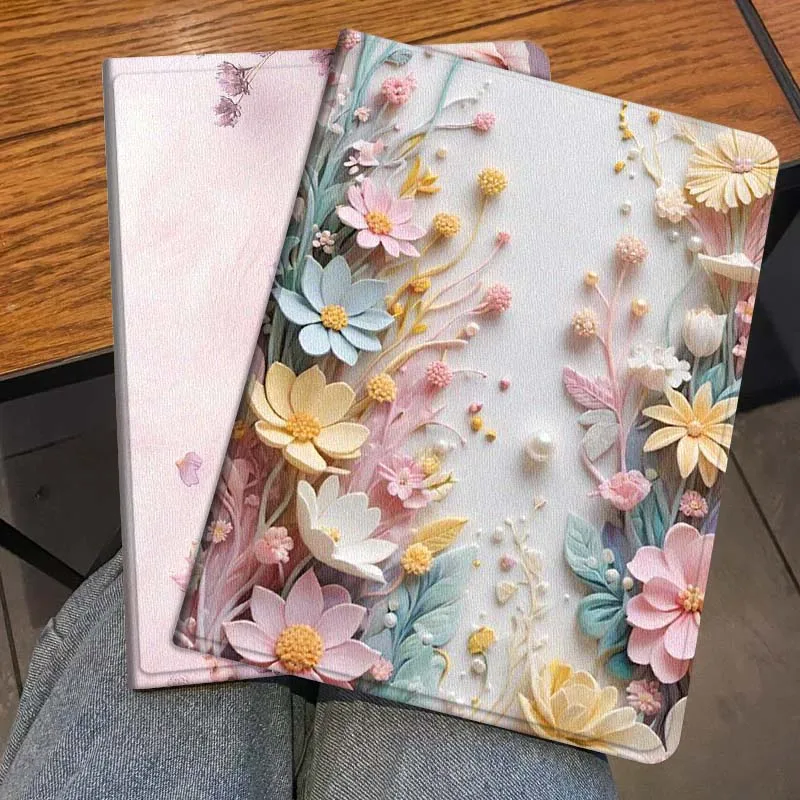 

Flower Luxury Sparkling Gift For Honor Pad 8 V8 9 GT MagicPad 13 3 2 Tab MatePad Pro Air 12 X 12.6 Foldable Tablet Case