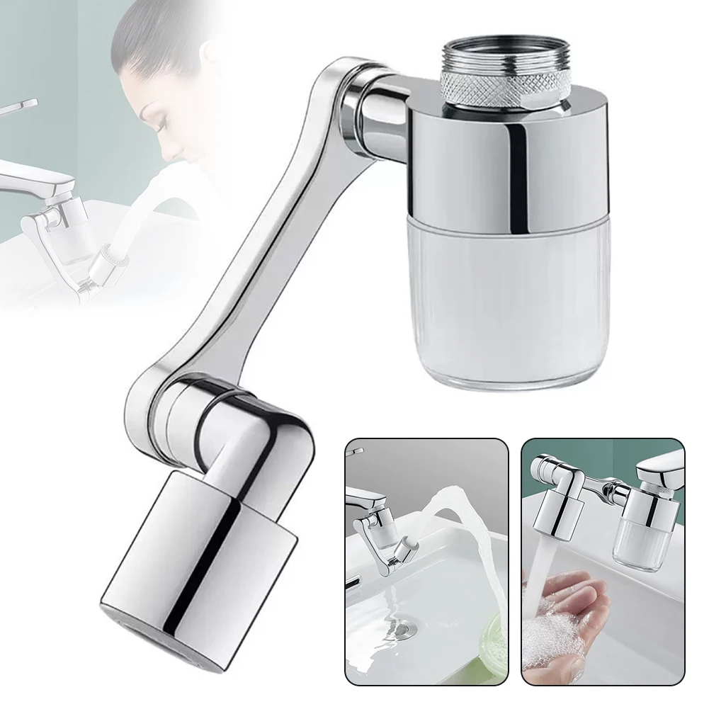 

1440° Rotating Faucet Extender,Multi-Functional Extension Faucet Adaptor For Sink Bathroom,Universal Type, Easy To Installation