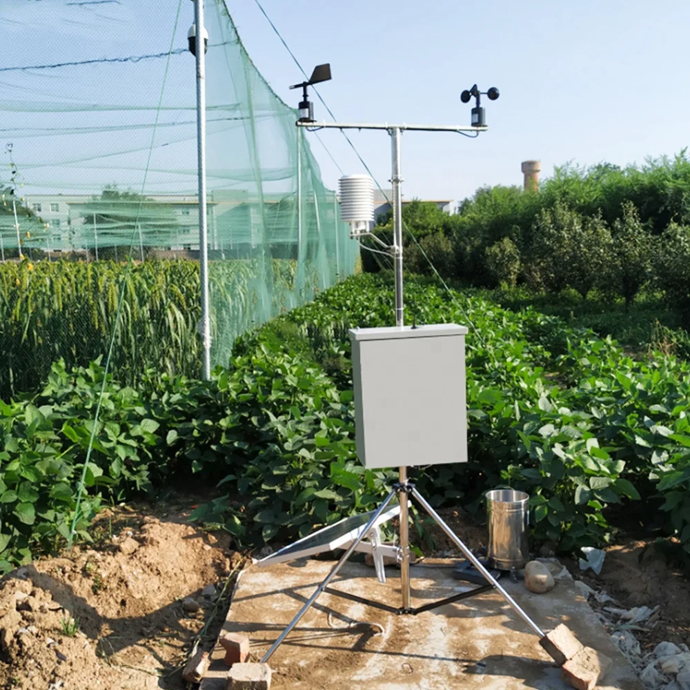 2025Small Automatic Temperature Humidity Sensor of Agricultural Weather Stations for Agriculture Industry
