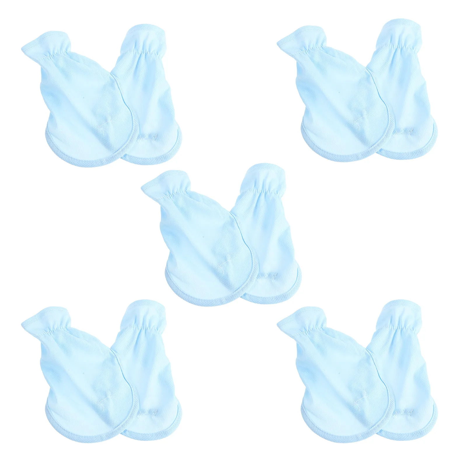 

10Pcs Women Sun Gloves Fingerless Breathable Ice Silk Uv Protection Driving Cycling Cooling Non Slip Sunscreen