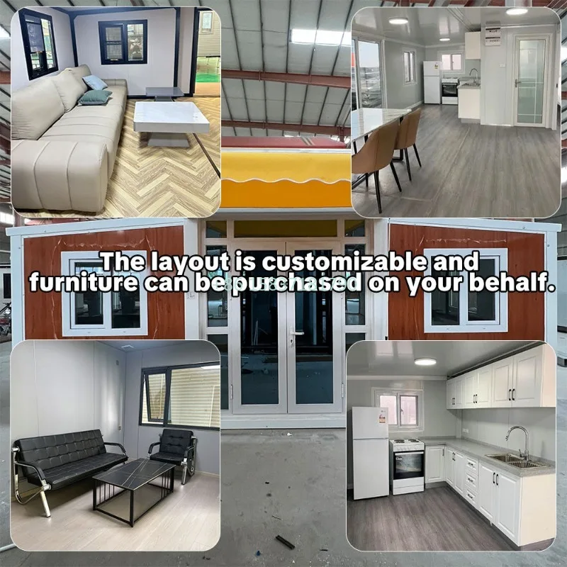 Australia Expandable Container House Portable Prefabricated 20 40Ft Folding Houses Modern Flat Modern Tiny Home Container House