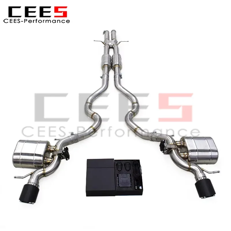 

Cees выхлопная труба Catback из нержавеющей стали для Land Rover Range Rover V6 2013-2022 годов выпуска, система глушителя Valvetronic