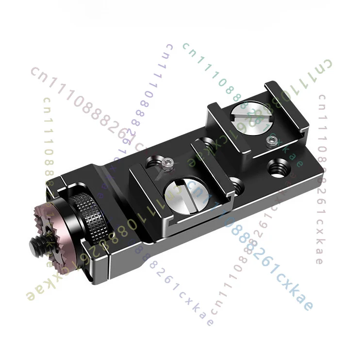 1pcs Quick Release L‑Shape Bracket Expansion Base Plate With Multiple Mount Holes For Camera Photography Accessory