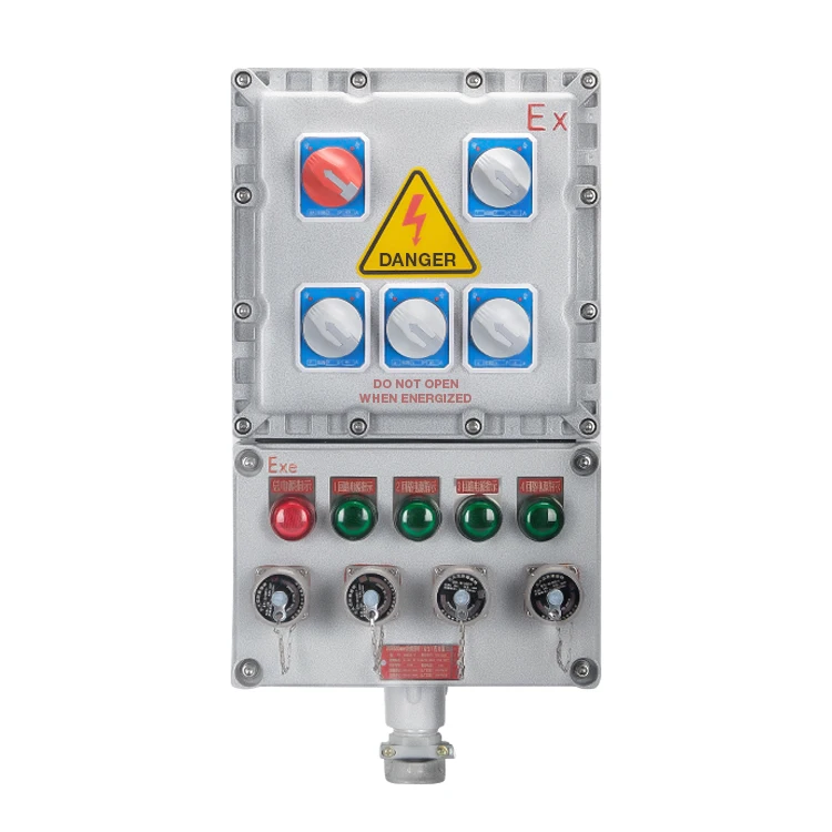 IP66 Waterproof Explosion-Proof Lighting Power Distribution Box AC 380V 250A