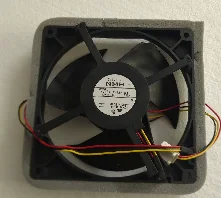 For Haier refrigerator freezer fan 12537JE-12N-BT 12V 0.13A