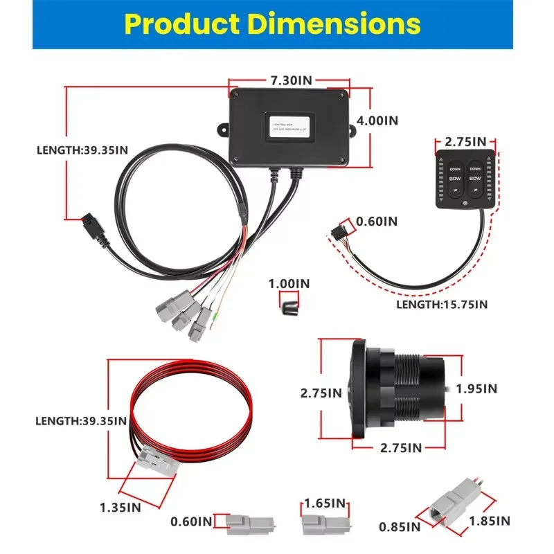 Marine Tactile Switch Kit with 36