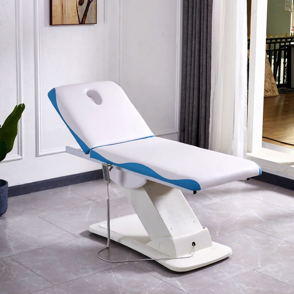 Roller Electric Medical Luxury Great Foshan Hot Sale Spa Hydraulic Rotating For Facials Salon Massage Table Salpn Beauty Bed