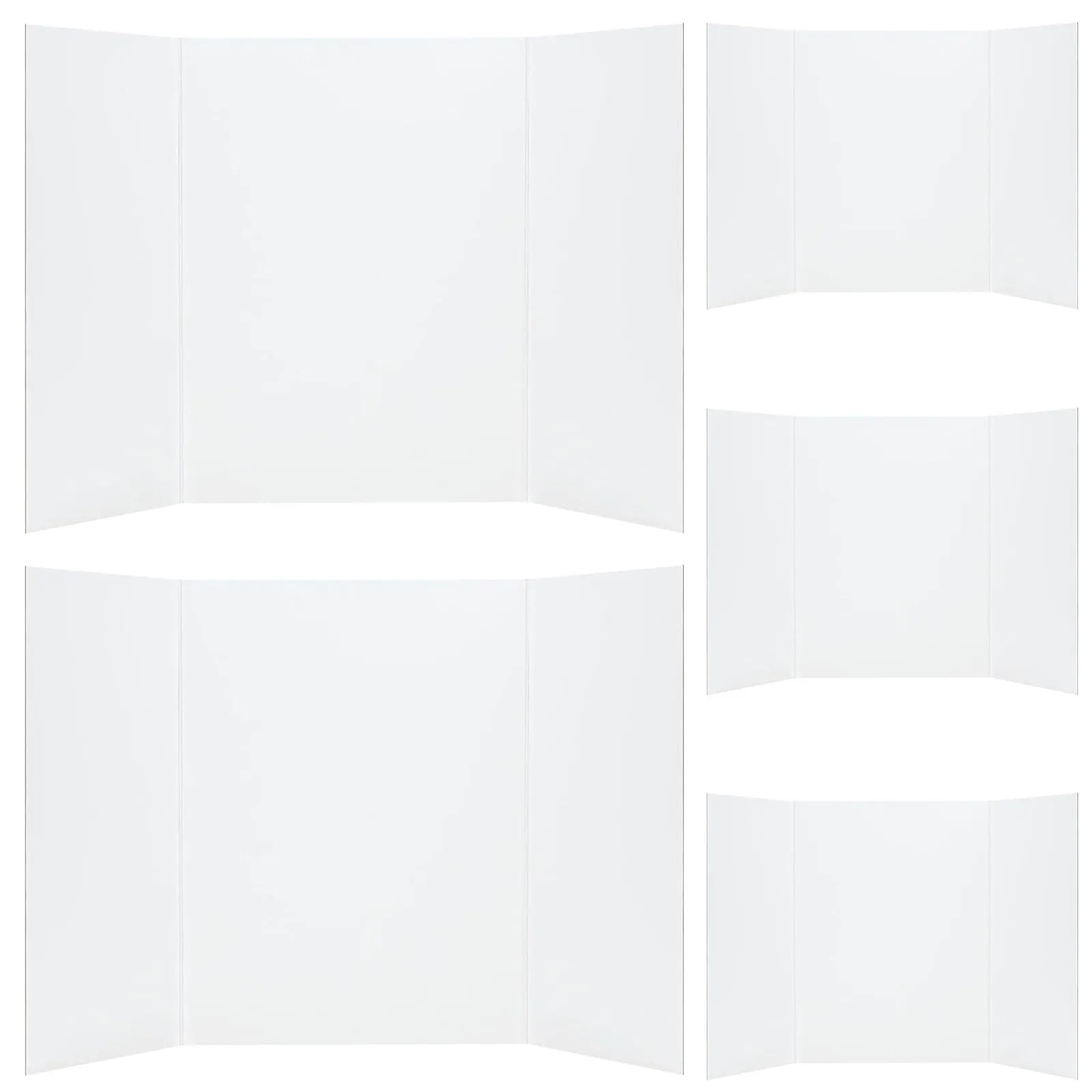 5-pcs-foldable-board-cardboard-display-project-trifold-white-poster-boards-for-projects