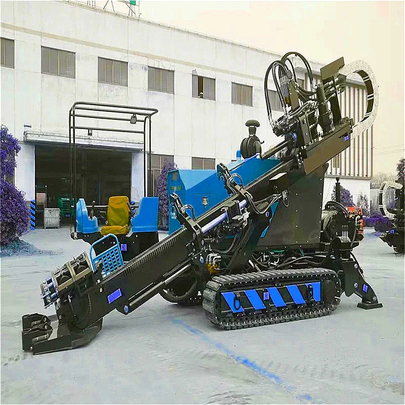 18 Ton Hdd Drilling Rig Trenchless Horizontal Blasting Hole Drilling Rig Underground Pipe Horizontal Directional Drilling Rig