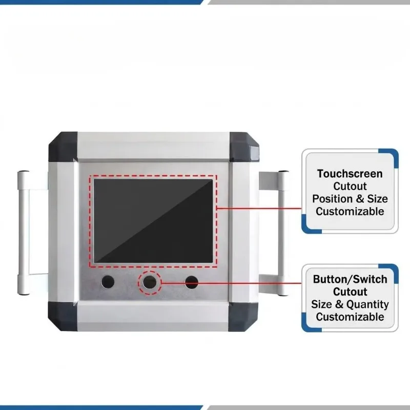 CNC machine tool industrial die-casting IP54 waterproof aluminum alloy control box cantilever system suspension system