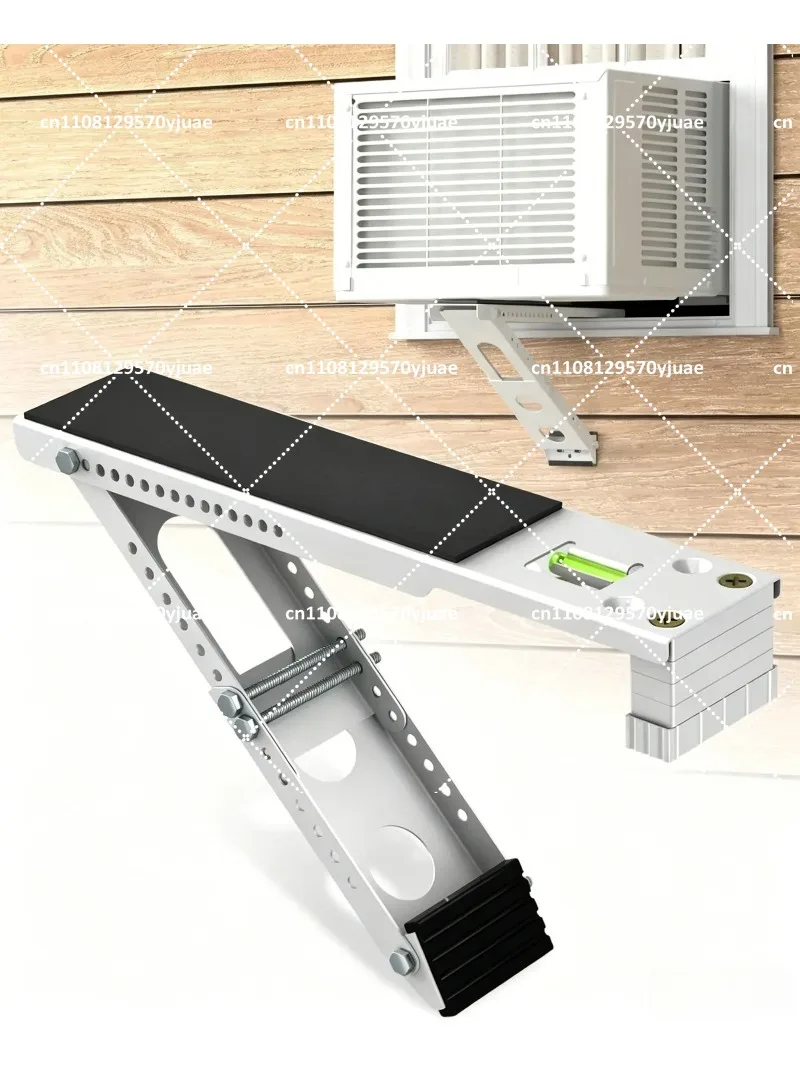 Heavy Duty Foldable AC Bracket, Universal Wall Mount for Window Air Conditioner, Max Load 200kg