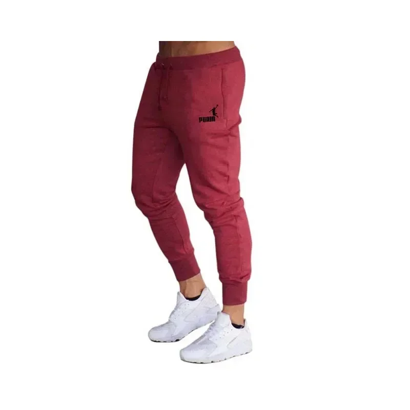 2024 autumn men\'s pants new outdoor casual pants printed sports jogging sportswear sports pants Harajuku street pants