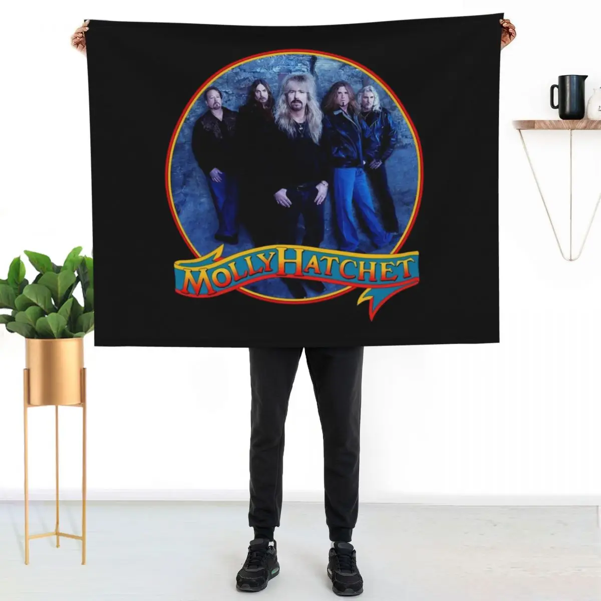 Silent Reign of Heroes Rock Band Gift For Fan Throw Blanket Soft Sherpa Fleece Warm Blanket for Winter