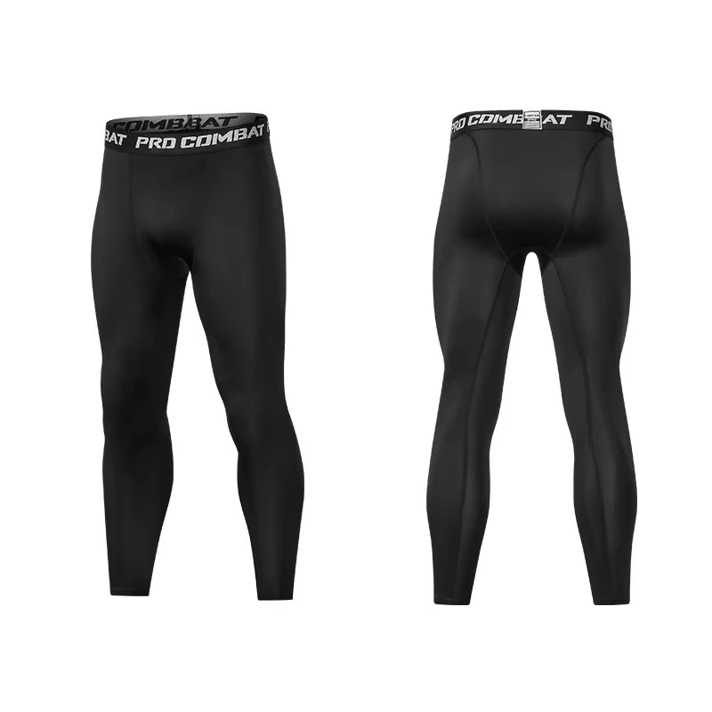 High Quality Basketball Mens Compression Pants Tights Running Cool Dry Leggings Sports Baselayer Tights Athletic Workout Shorts