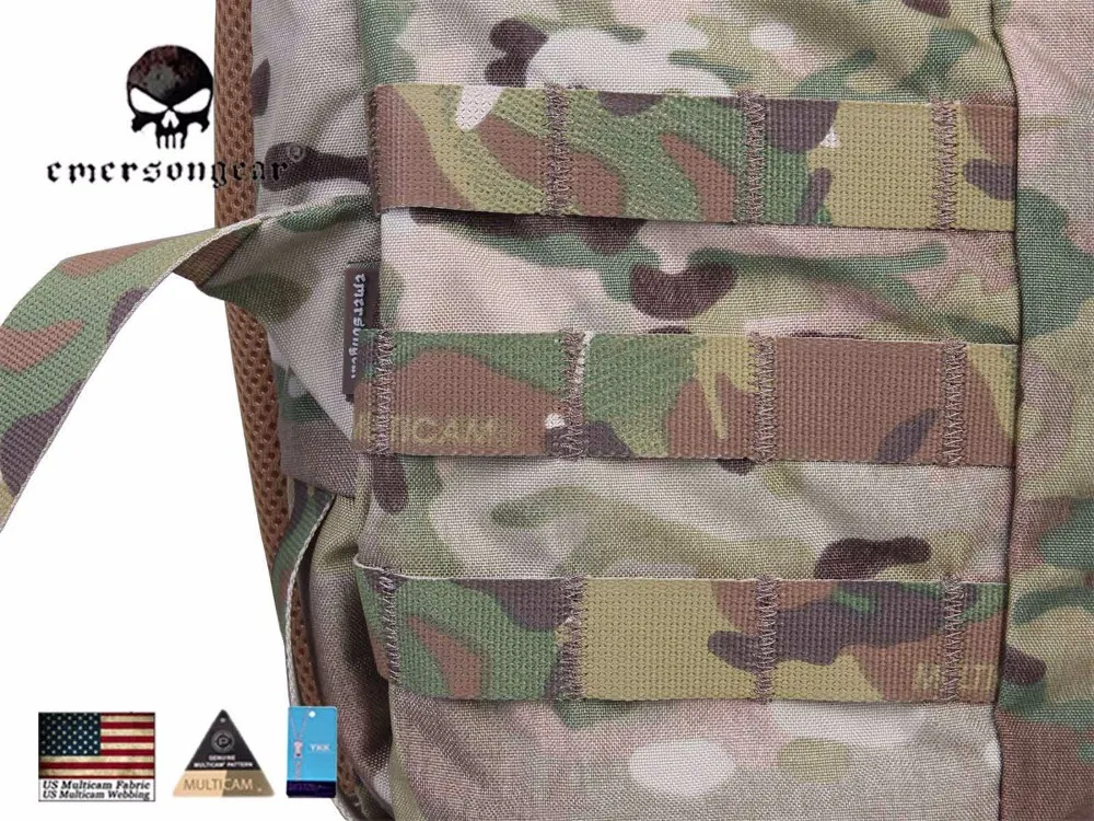 Imagem -04 - Emersongear-y Zip Viagem Multi-purpose Molle Combate Shoulder Bolsa Cidade Pacote de Assalto Em9323