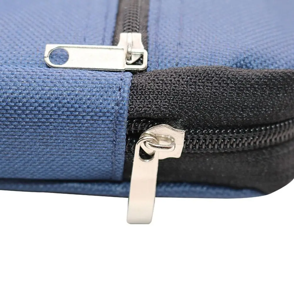 Portable Oxford Cloth A4 Portable File Bag Zipper Multi-layer A4 File Folder File Organizer Stationery Bag Documents Bag Girl