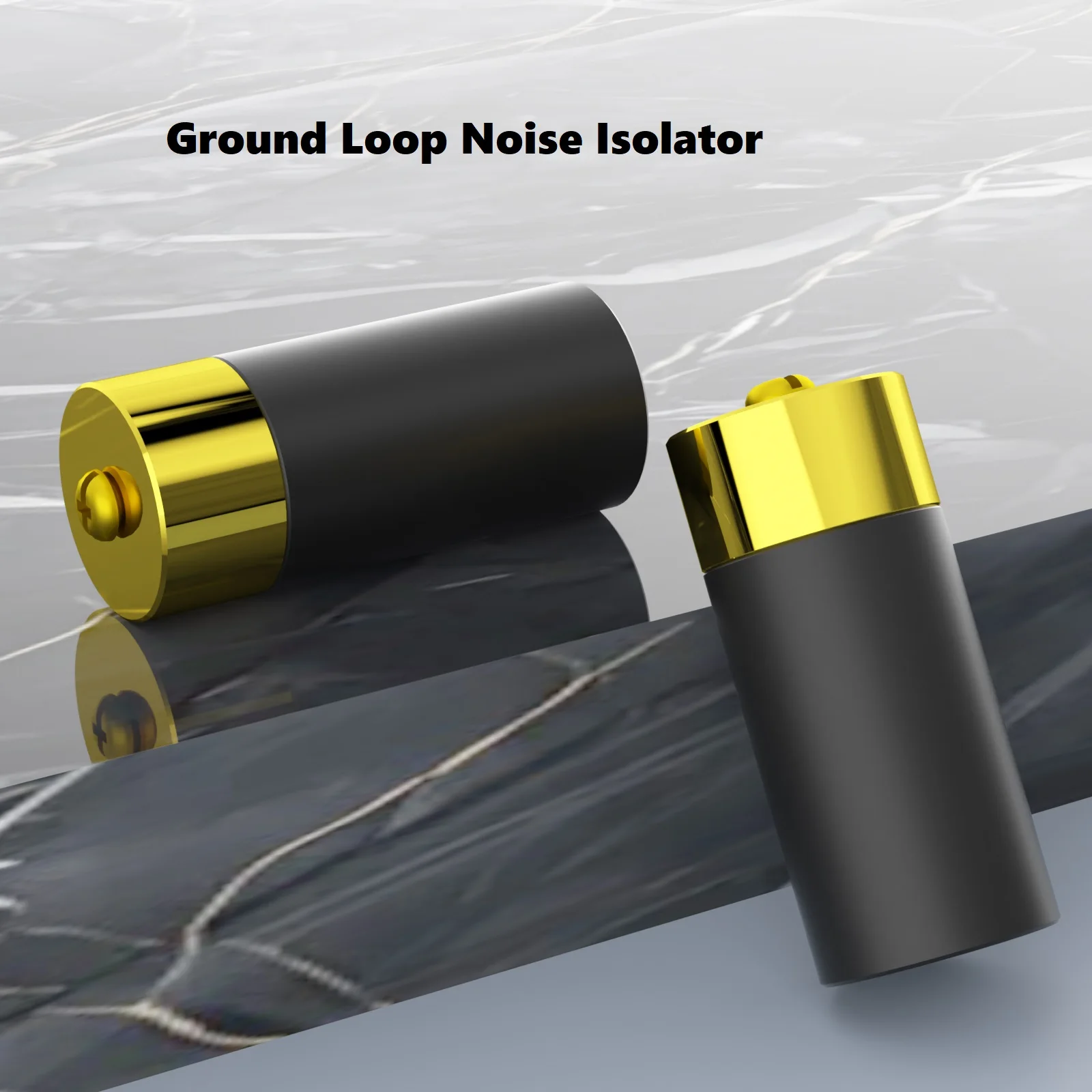 Audio Ground Loop Noise Isolator,y Spade Electronic Black Hole Eliminate Static Electricity, Purifier Electronic