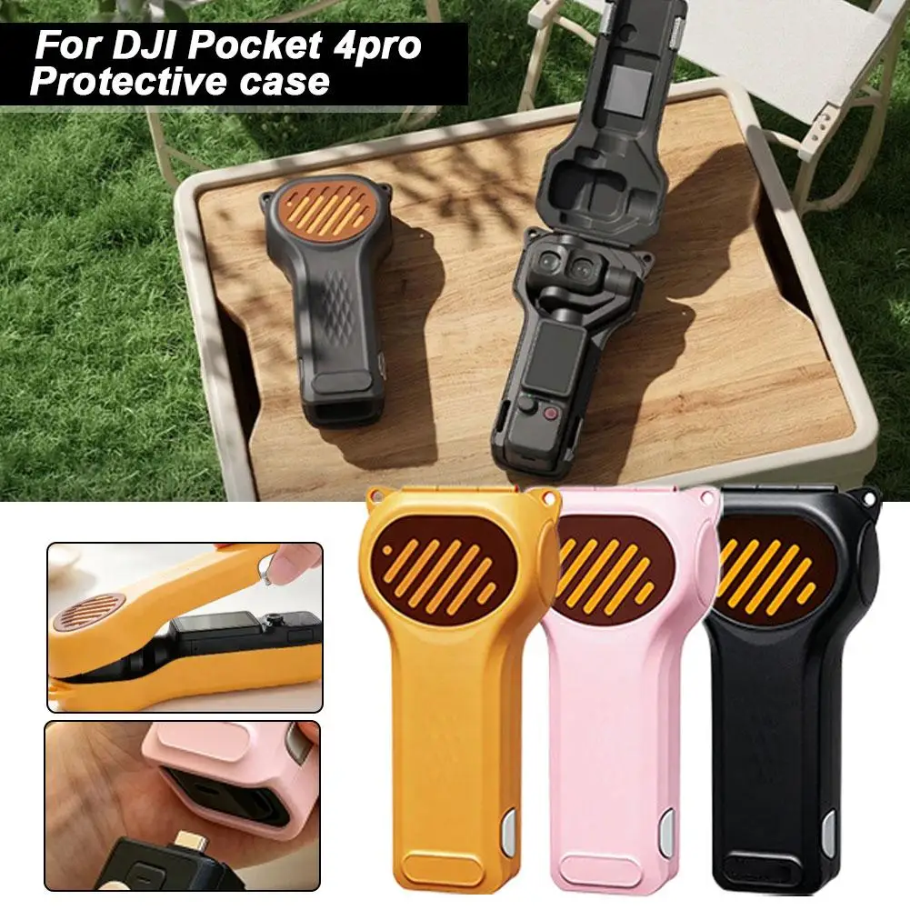 For DJI OSMO Pocket 4 Pro Street Photography Case Anti‑Drop Filter Action Camera Protective Case Accessories
