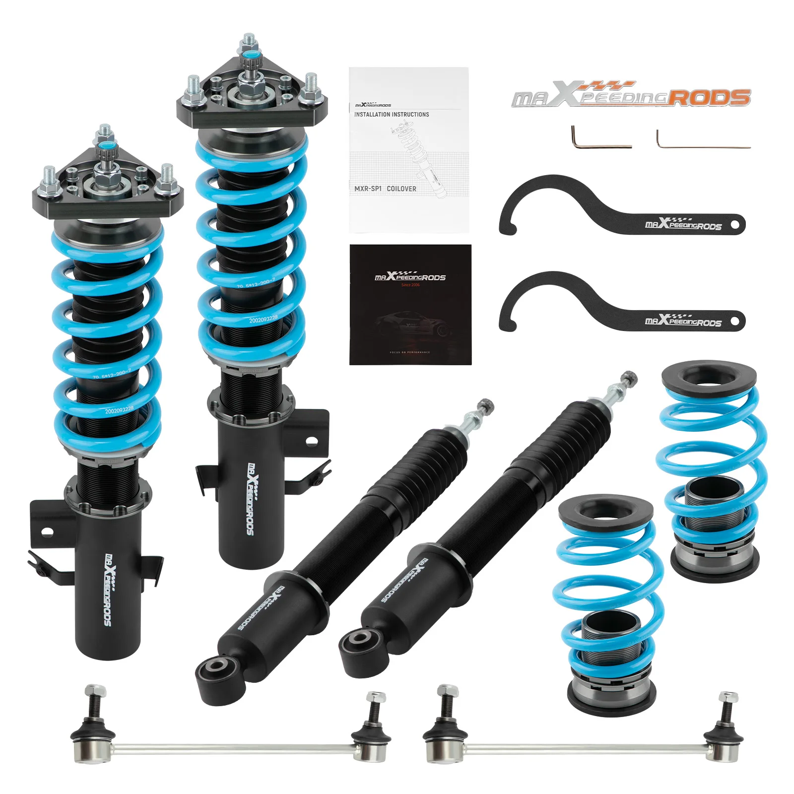 

MaXpeedingrods COT6 Coilovers Shocks Suspension Kit for Honda Civic 2012-2015