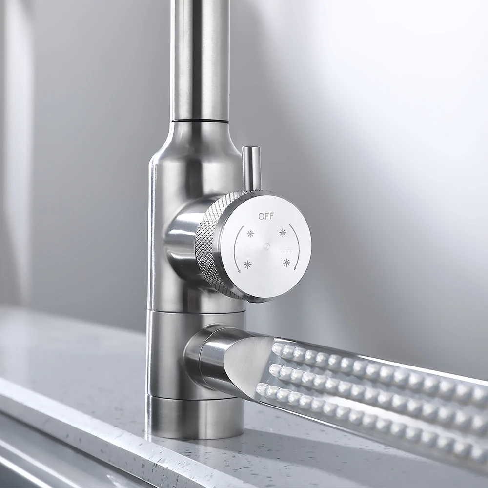 Gratis Verzending Multifunctionele Neerslag Rvs Trek Waterval Aanrecht Kraan