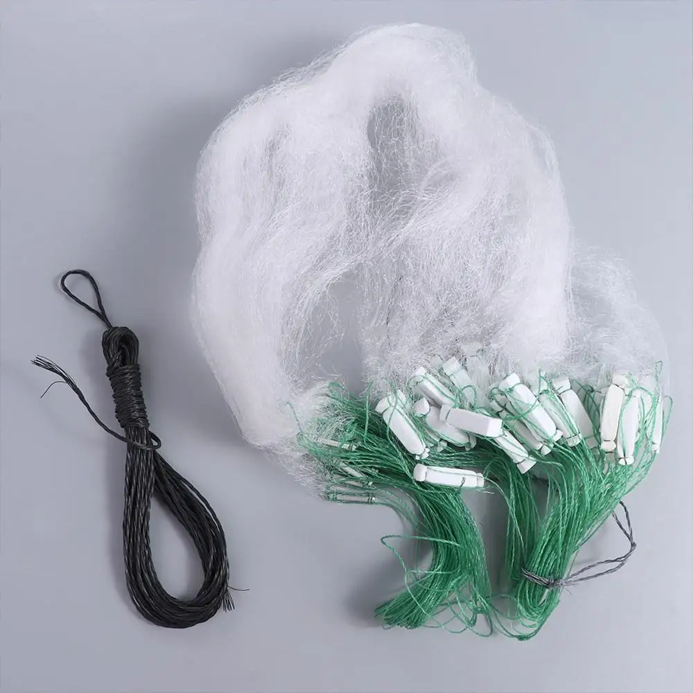 

1.5*1.5cm Hole 8M*.8M Netting Tackle Monofilament Single Layer Outdoor Mesh Trap Floating Net Fish Mesh Fishing Net